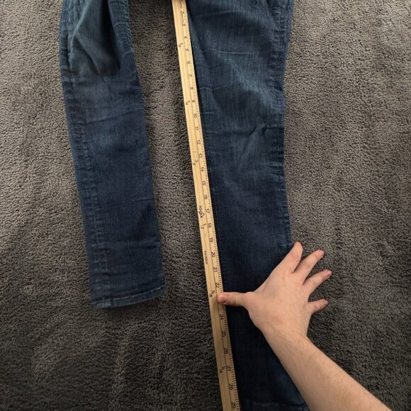 Rag & Bone Skinny Jeans Dark Wash Size 27 Blue Denim Pants Ladies Stretch 30x29 - Picture 5 of 16